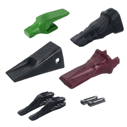 Коронки, зубья, адаптеры, ножи