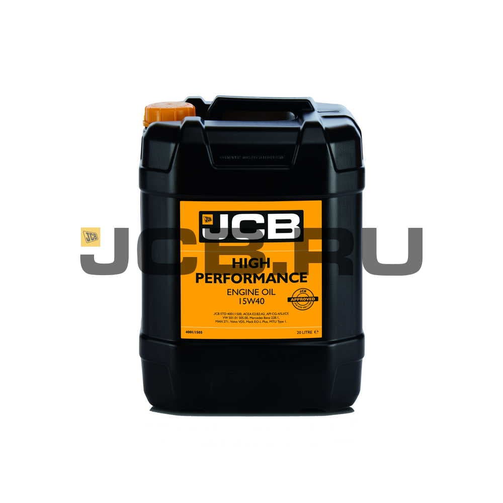 Масло моторное High Performance Engine Oil 15W-40 20 л. JCB 4001/1505
