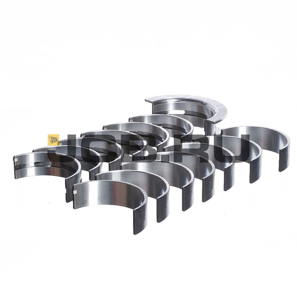 Комплект коренных вкладышей - 0,5мм JCB 02/911192