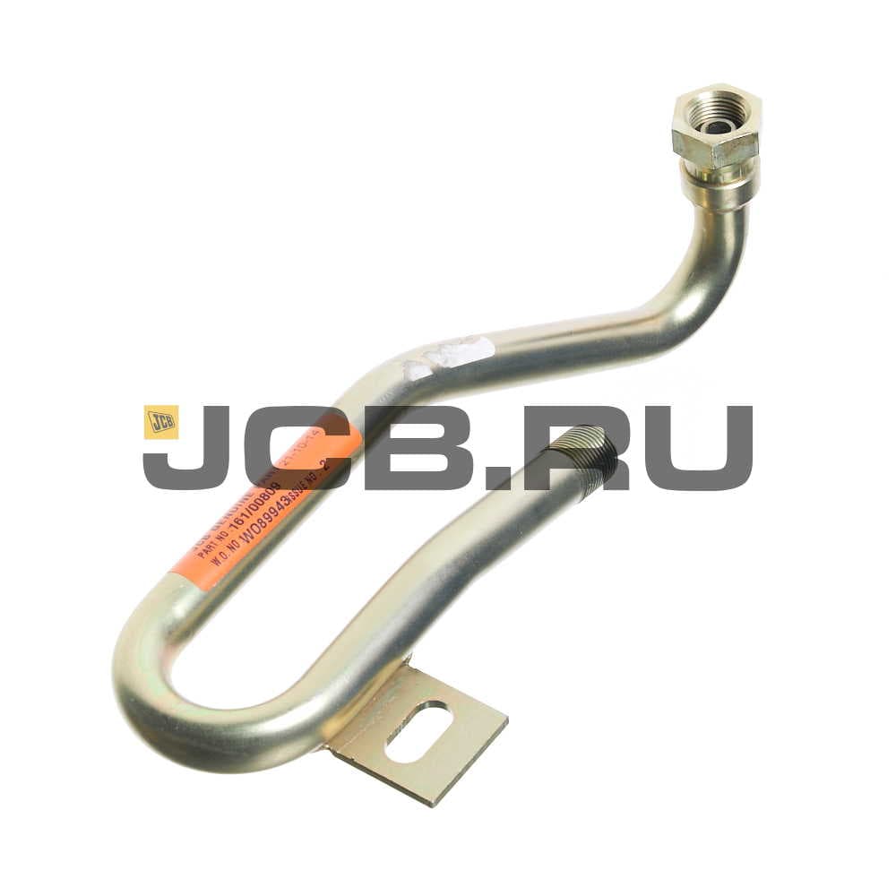 Трубка рулевая левая задняя JCB 161/00809