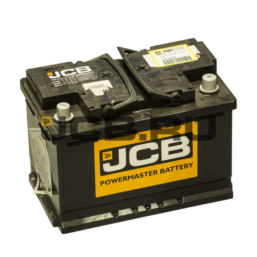 Аккумулятор 12В, 72А/ч JCB 729/10096