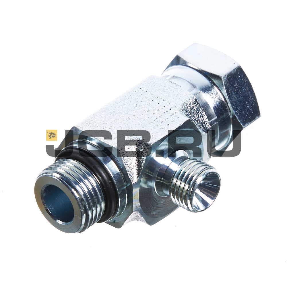 Тройник 8x1/2"x1/4" JCB 816/90989