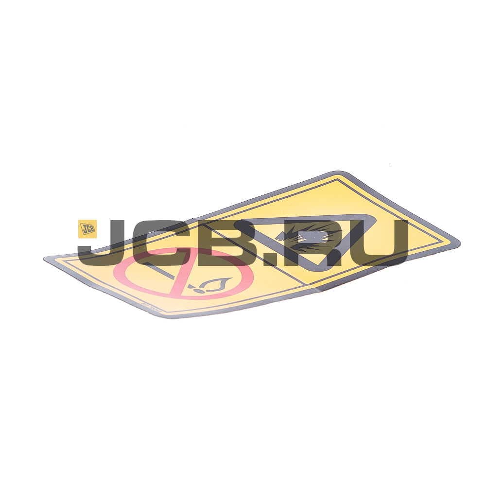 Предупреждающая наклейка JCB 817/70042