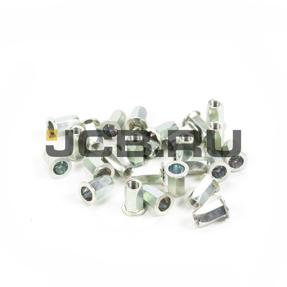 Гайка стальная, М8 JCB 826/11070