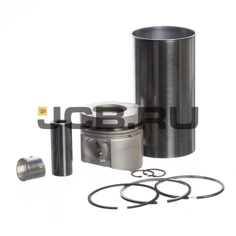 Комплект поршневой (гильза+поршень+кольца+пальцы) JCB 02/800761