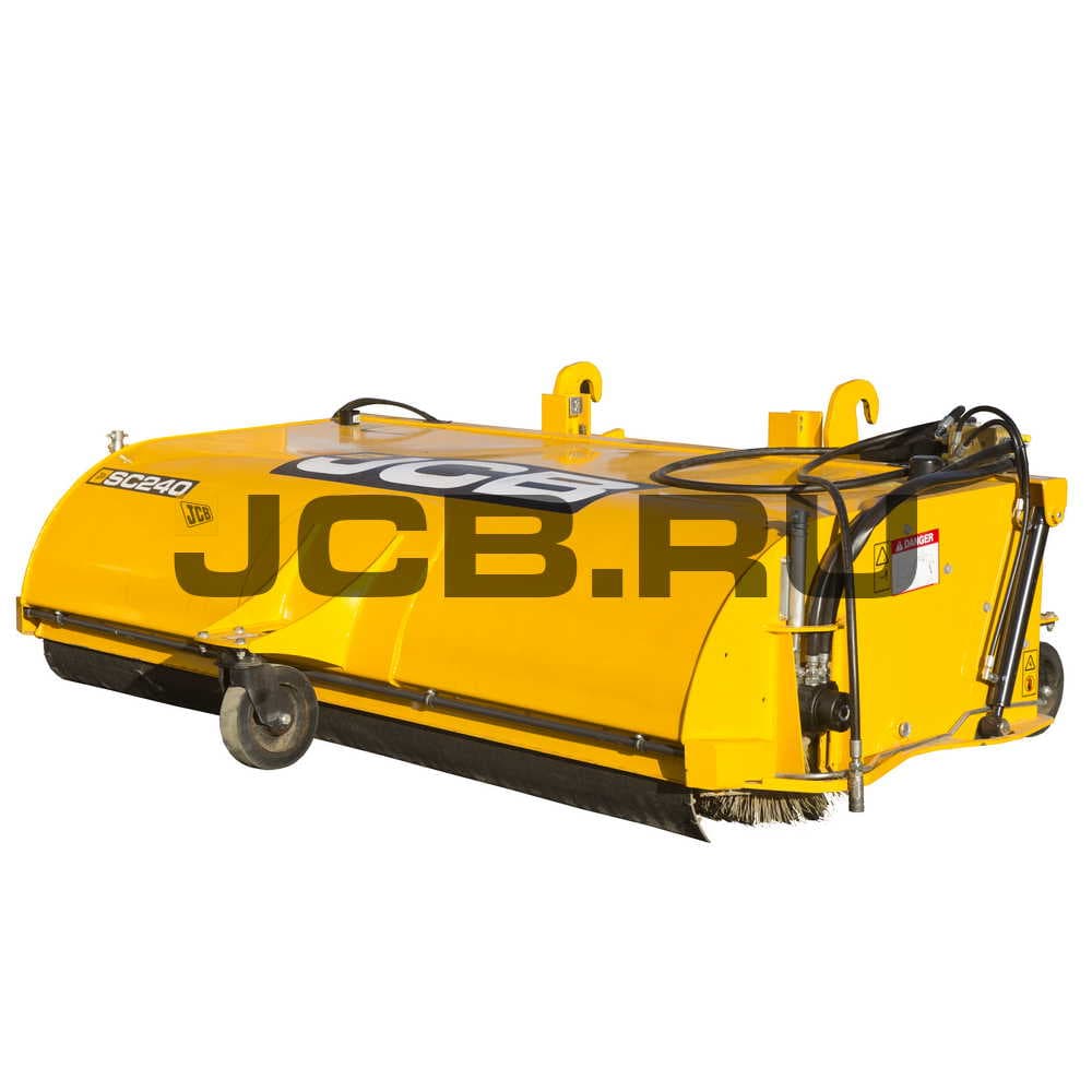Дорожная щетка с бункером 0,32 м3, SC240 JCB 980/90507