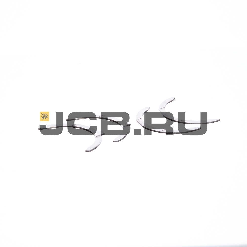 Упорное полукольцо нижнее + 0,19мм JCB 02/192013