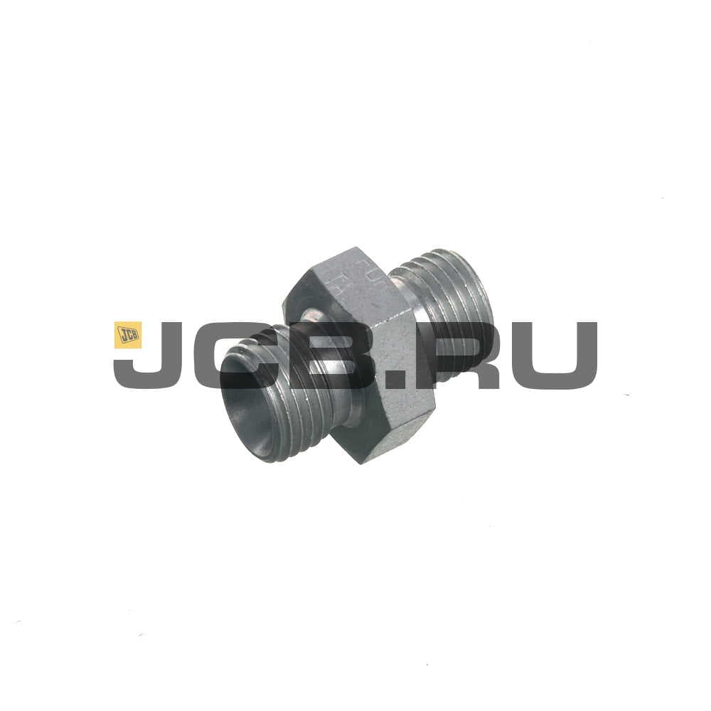 Переходник папа/папа BSP 1/4" JCB 1604/2051