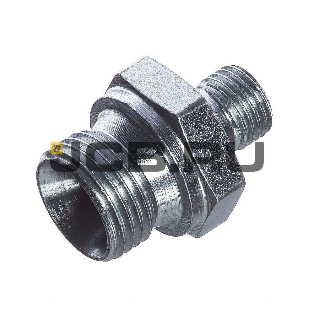 Переходник папа/папа BSP 1/2" х 1/4" JCB 1606/0004