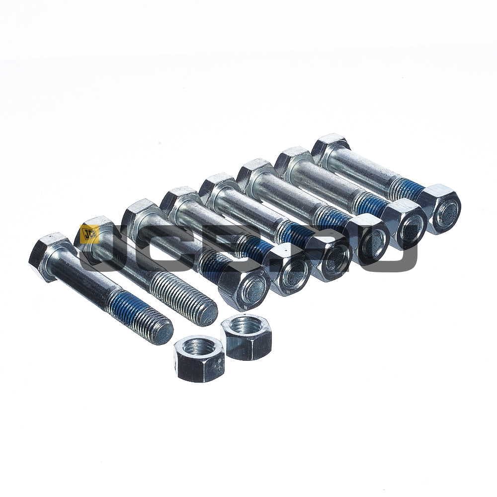 Комплект 8 болтов с гайками JCB 332/G2791