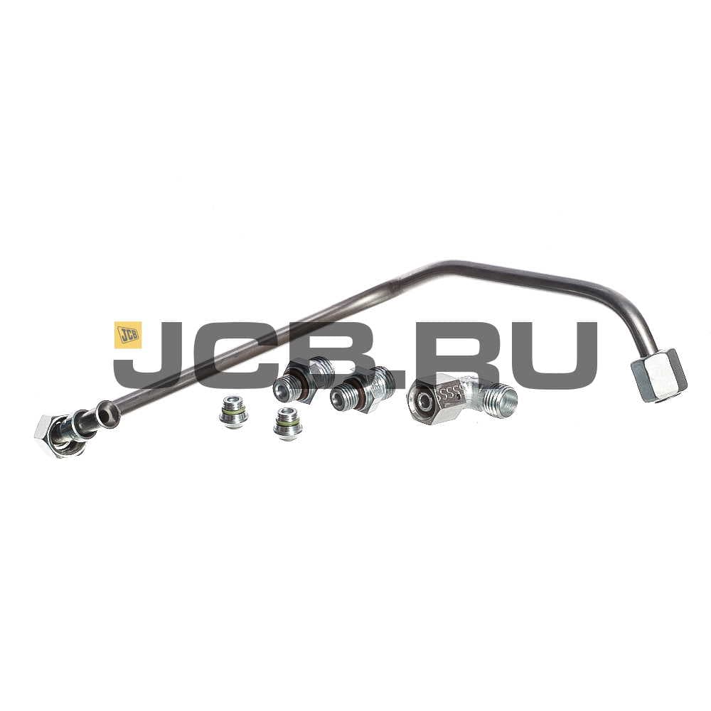 Трубка гидронасоса в комплекте со штуцерами JCB 332/H4064