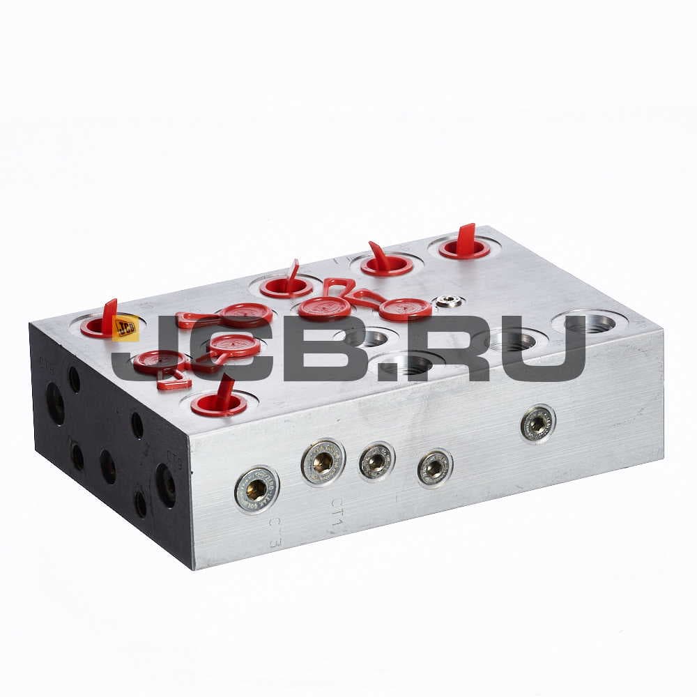 Пластина блока клапанов КПП JCB 459/M6676