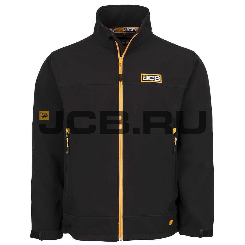 Пуловер чёрный с молнией, (XL) JCB JCB1775XL