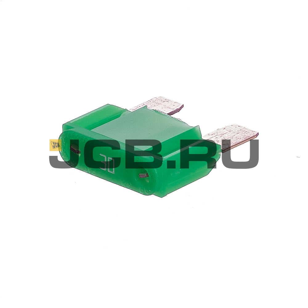 Предохранитель 30A (зелёный) JCB 716/30079