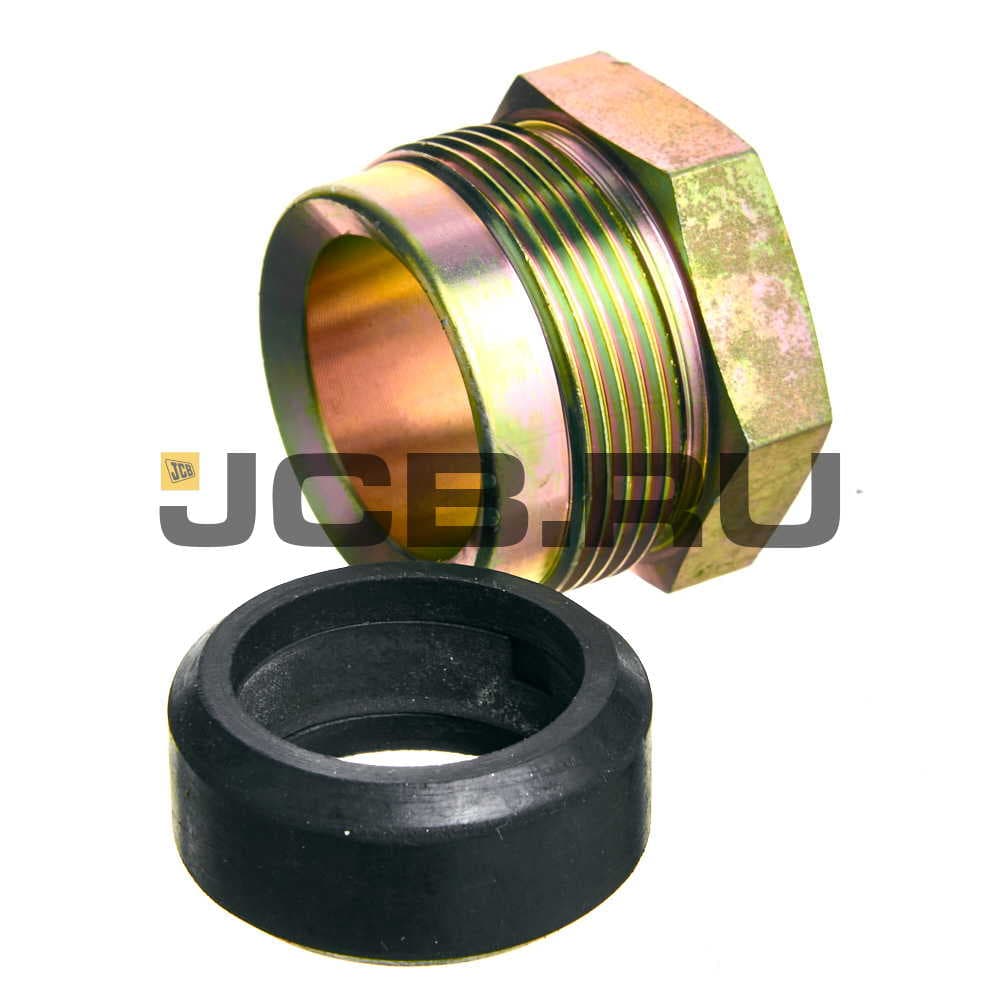 Гайка + уплотнение JCB 155/10600