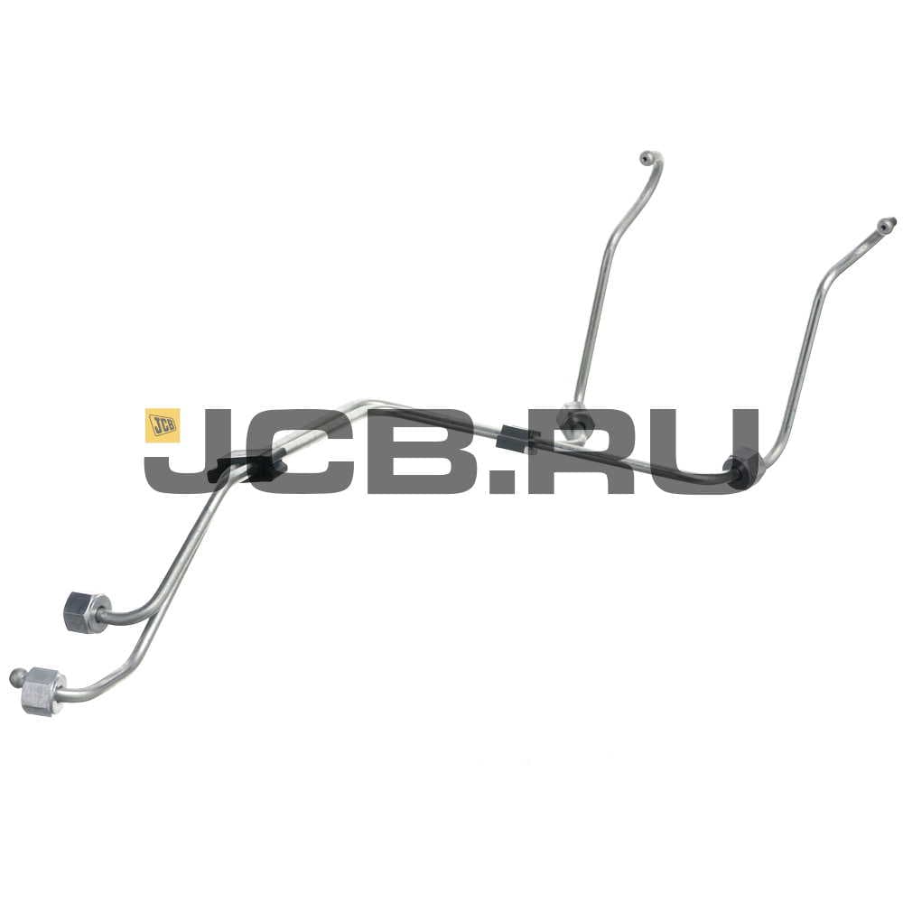 Трубка топл. (№1, №2) в сб. JCB 320/06551