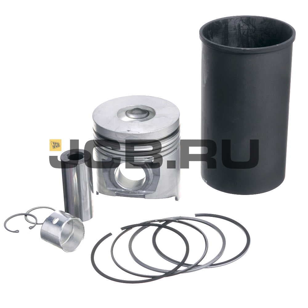 Поршень-гильза-кольца (комплект) JCB 02/800999