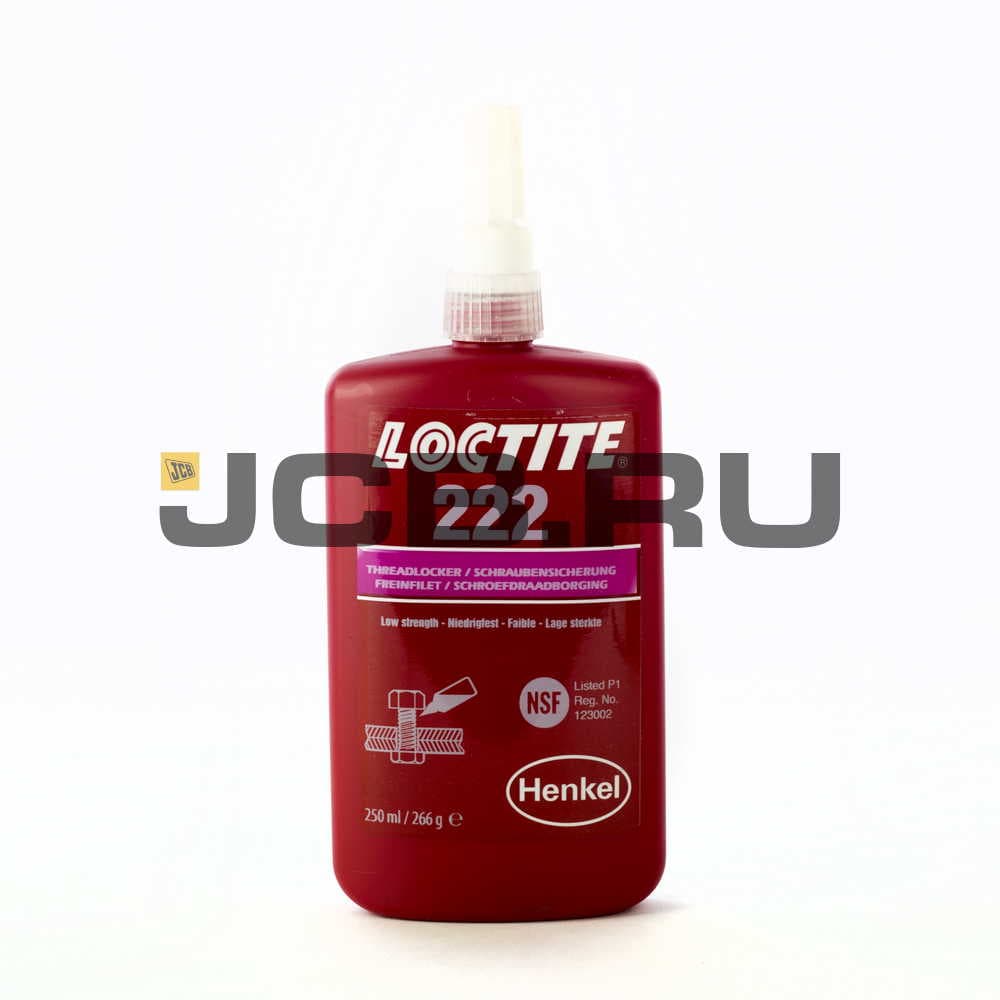 Фиксатор резьбы Loctite 222 JCB 4101/0300