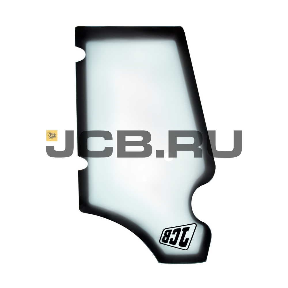 Стекло двери правое JCB 827/80473