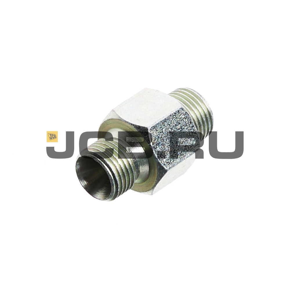 Адаптер шланга стальной, резьбовой JCB 401/E2810